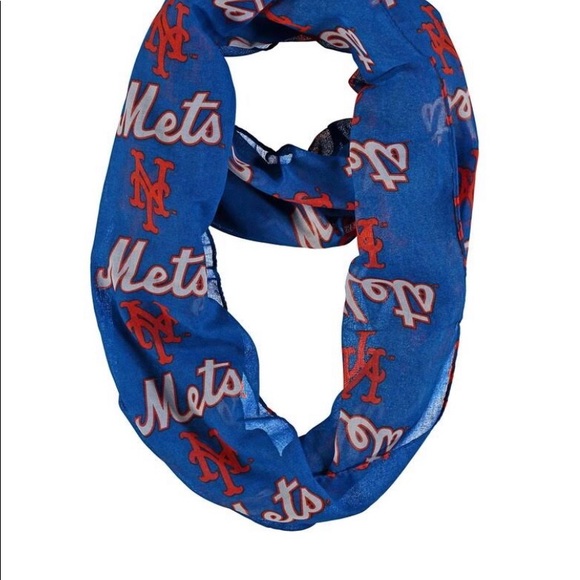 New York Mets MLB™ Logo Endless Loop Scarves - Picture 2 of 3